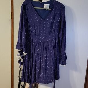 Modcloth Bea & Dot Blue Dress